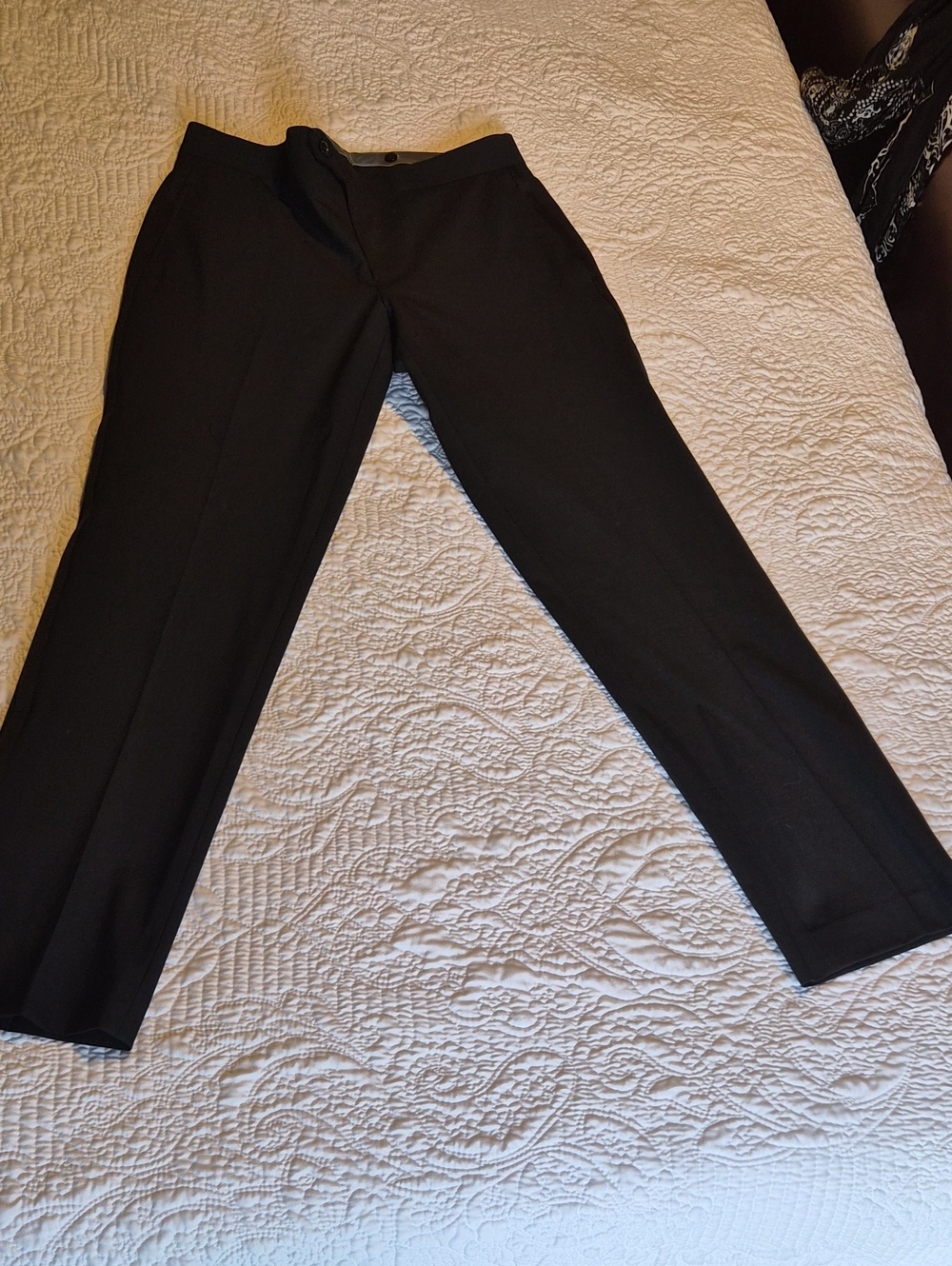 Bar III Black Men's Dress Pants - Classic Straight Fit